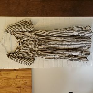 Universal Thread XL Linen Striped Dress
